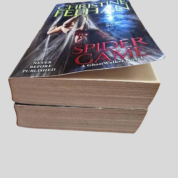 Christine Feehan GhostWalker Book Lot Spider Game Viper Game Romantic Suspense - Picture 6 of 10